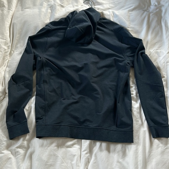 size large navy men's lululemon zip hoodie - Picture 2 of 3